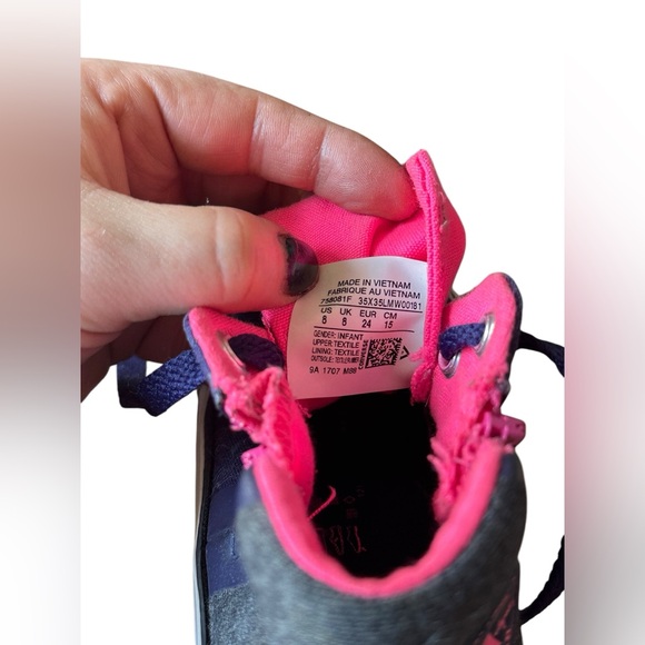 toddler girls pink converse - Picture 5 of 5